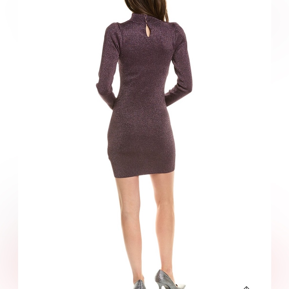 ASTR the Label Tillie Mini Dress in Pink/Black Shimmer, Size Medium, NWT - Picture 3 of 17